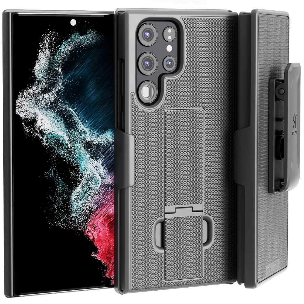 Rome Tech Shell Holster Combo Cases für Samsung Galaxy S23 Ultra ist j