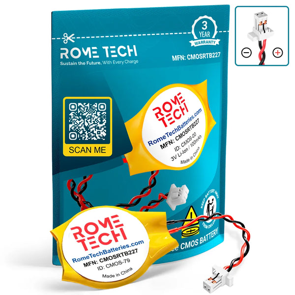 RTC CMOS Battery for HP ENVY TouchSmart 15 Series