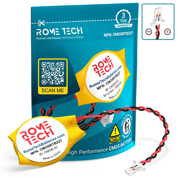 RTC-CMOS-Akku für Lenovo 14 W Gen 2