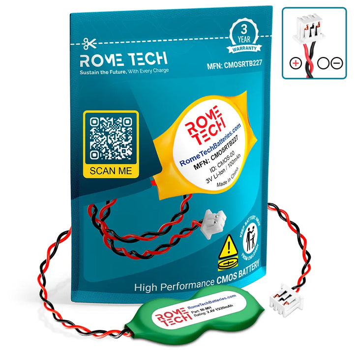 RTC CMOS Battery for Toshiba Qosmio G20