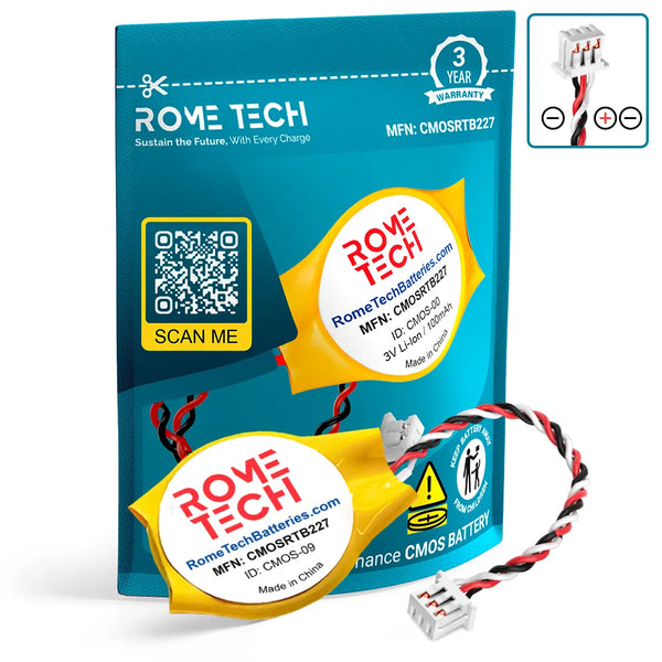 RTC CMOS Akku für Dell Vostro 1500