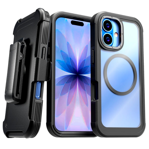 Apple iPhone 17 Defender Crystal Case With invisible Magsafe