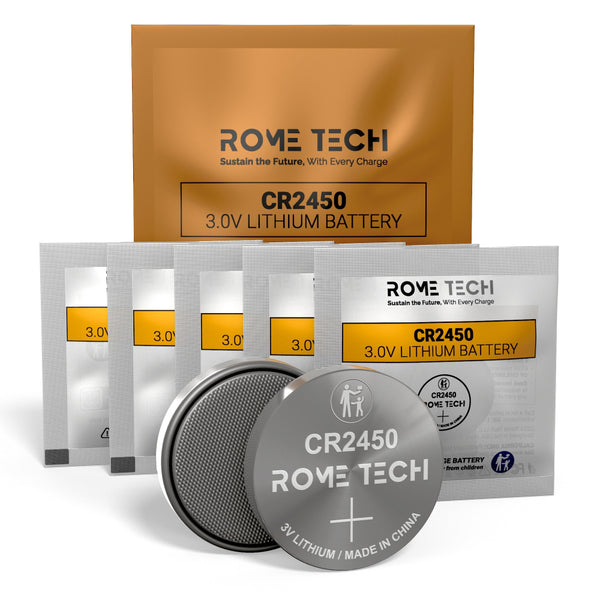 Replacement CMOS Coin Cell Battery - CR2450 5-Pack