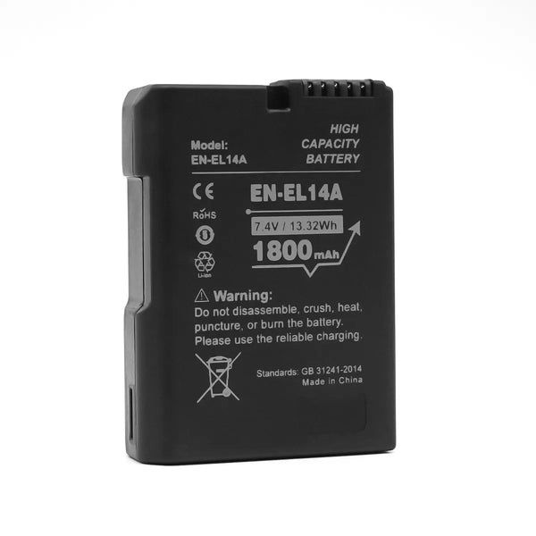 Replacement Battery for Nikon D5100 DSLR Camera