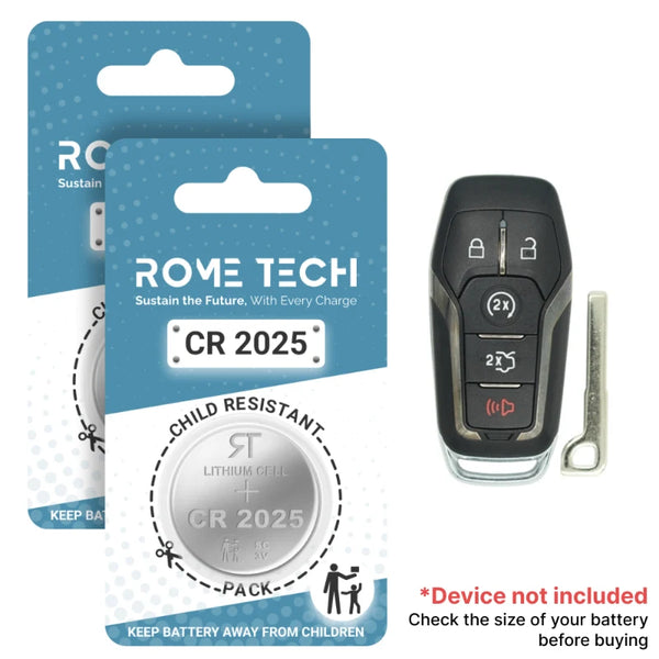 Replacement Battery for Key Fob - Lincoln Nautilus 2020