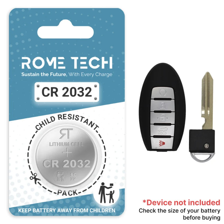Replacement Battery for Key Fob - Nissan Pathfinder 2013-2021