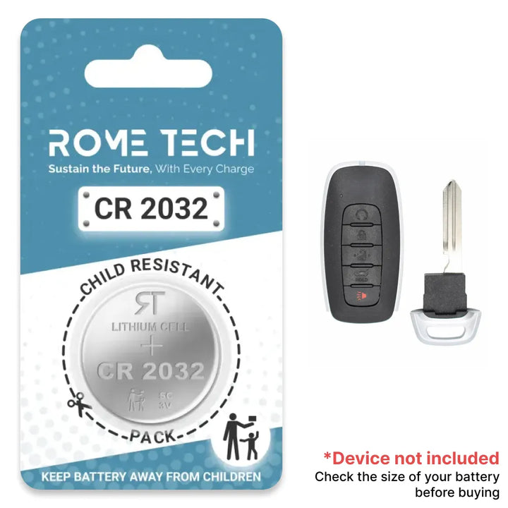 Replacement Battery for Key Fob - Nissan Rogue 2022-2024