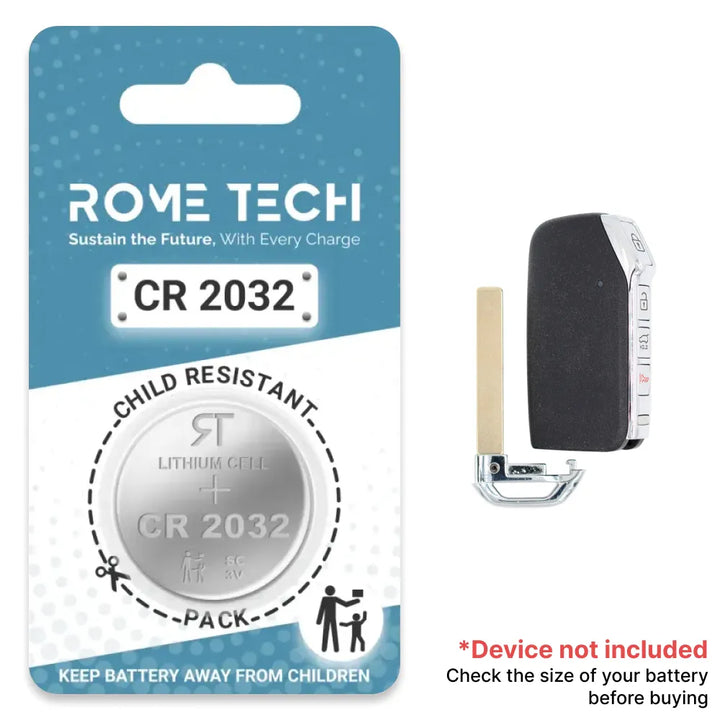 Replacement Battery for Key Fob - Kia Sportage 2021-2022