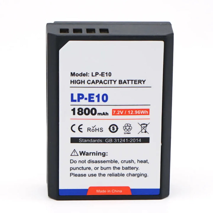 Replacement Battery for Canon EOS 1300D DSLR Camera