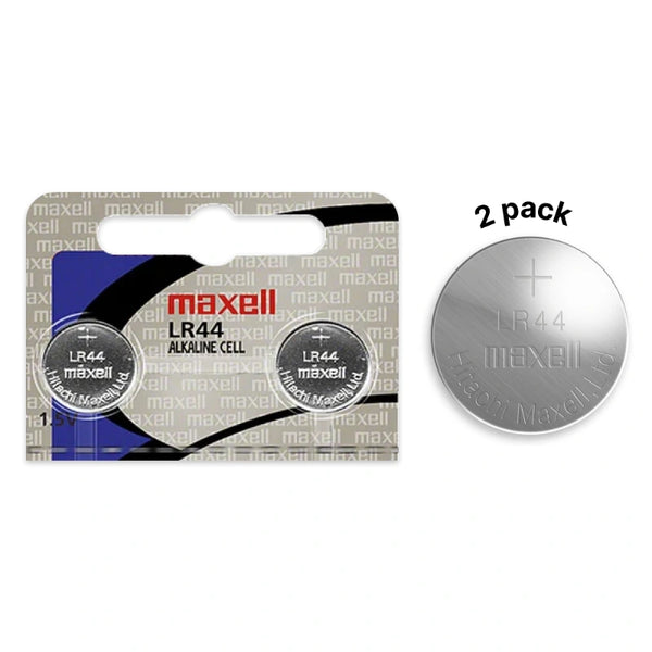 Maxell LR44 1.5V Alkaline Coin CMOS Battery (Retail Package)