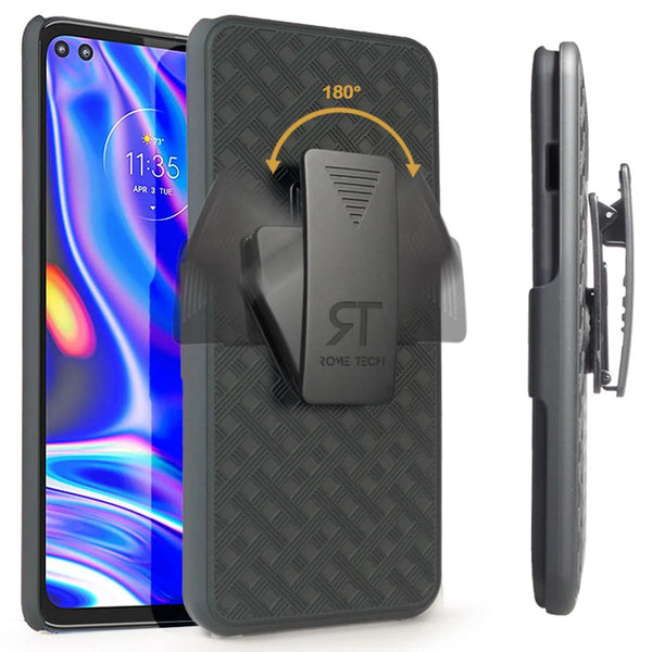 Motorola Moto One 5G Shell Holster Combo-Hülle