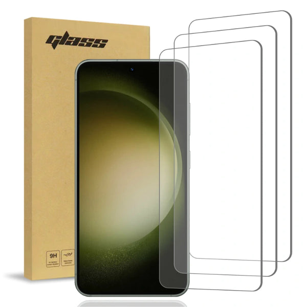 Samsung Galaxy S23 Plus Displayschutzfolie 2er-Pack aus gehärtetem Glas