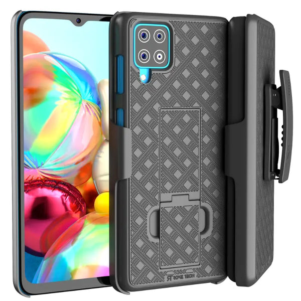Samsung Galaxy A12 Shell Holster Combo Hülle