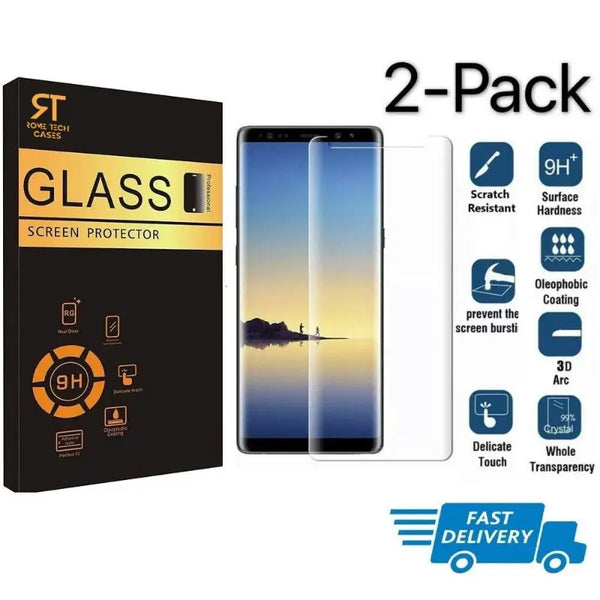 Samsung Galaxy S22 Ultra Displayschutzfolie 2er-Pack aus gehärtetem Glas