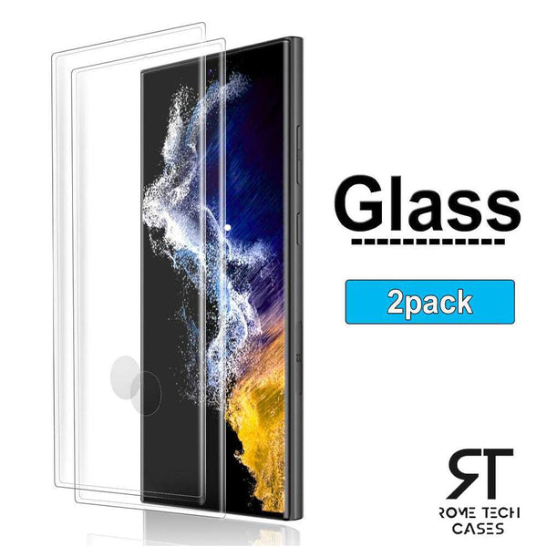 Samsung Galaxy S23 Ultra Displayschutzfolie 2er-Pack aus gehärtetem Glas