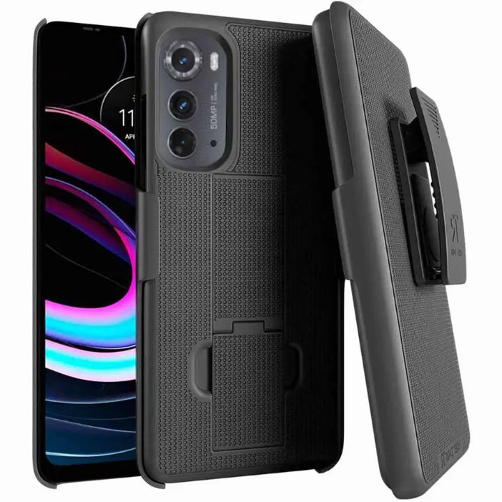 Motorola Moto Edge (2022) Shell Holster Combo Case