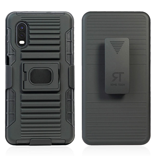 Samsung Galaxy Xcover Pro (SM-G715 Walmart Edition) Shell Holster Dual-Layer-Hülle