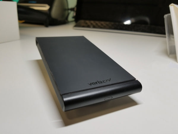 Verizon Wireless Charging Pad mit Schnellladetechnologie – Schwarz